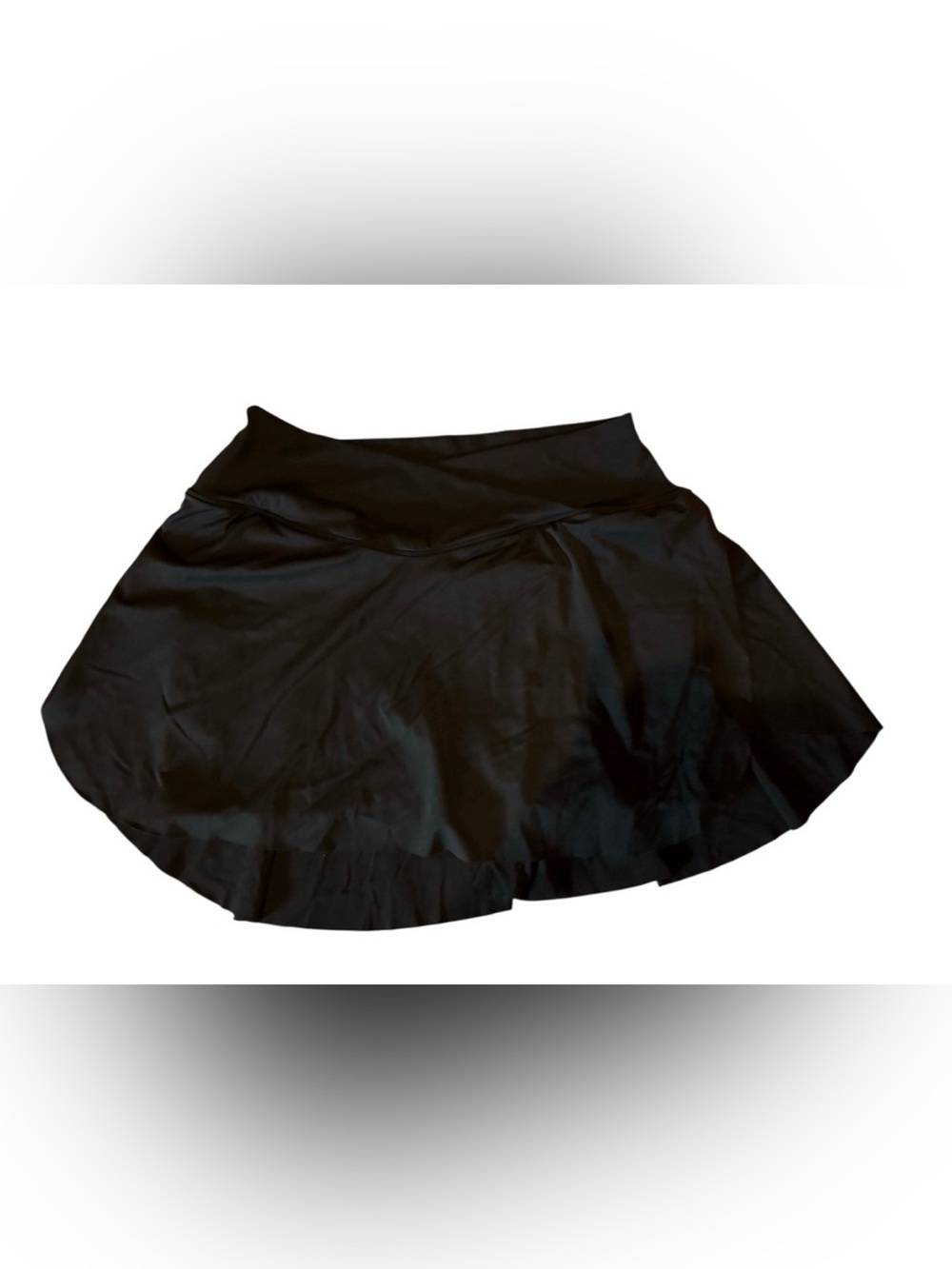 SHEIN Black Flared Women's Skater Skirt with shorts size 2x